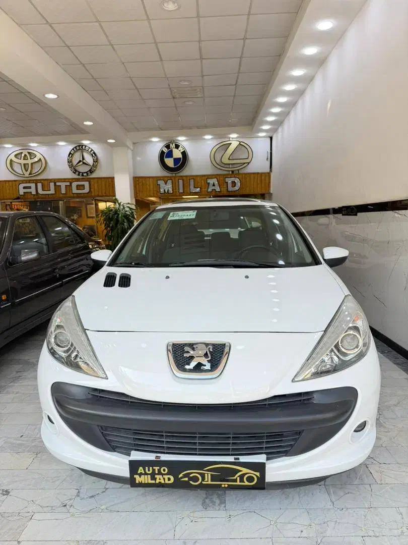 207 دنده پانا 1400سفید|خودرو سواری و وانت|آمل, |دیوار