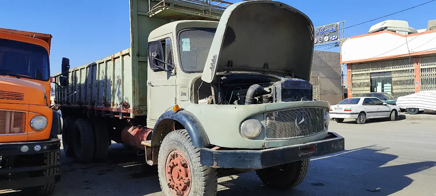 کامیون بنز شاسی باری 2624 زیر مایلر مدل 1368|خودرو سنگین|اصفهان, شهرک صنعتی امیرکبیر (شاپور جدید)|دیوار