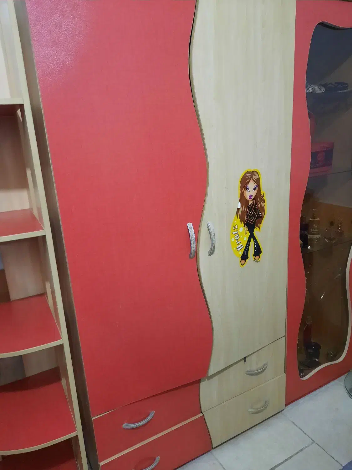 کمد سه تکه کودک|جاکفشی، کمد، دراور|شهرکرد, |دیوار