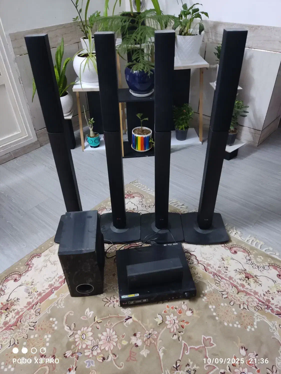 فروش سینمای خانگی ال جی|سیستم صوتی خانگی|شیراز, قلعه نو|دیوار