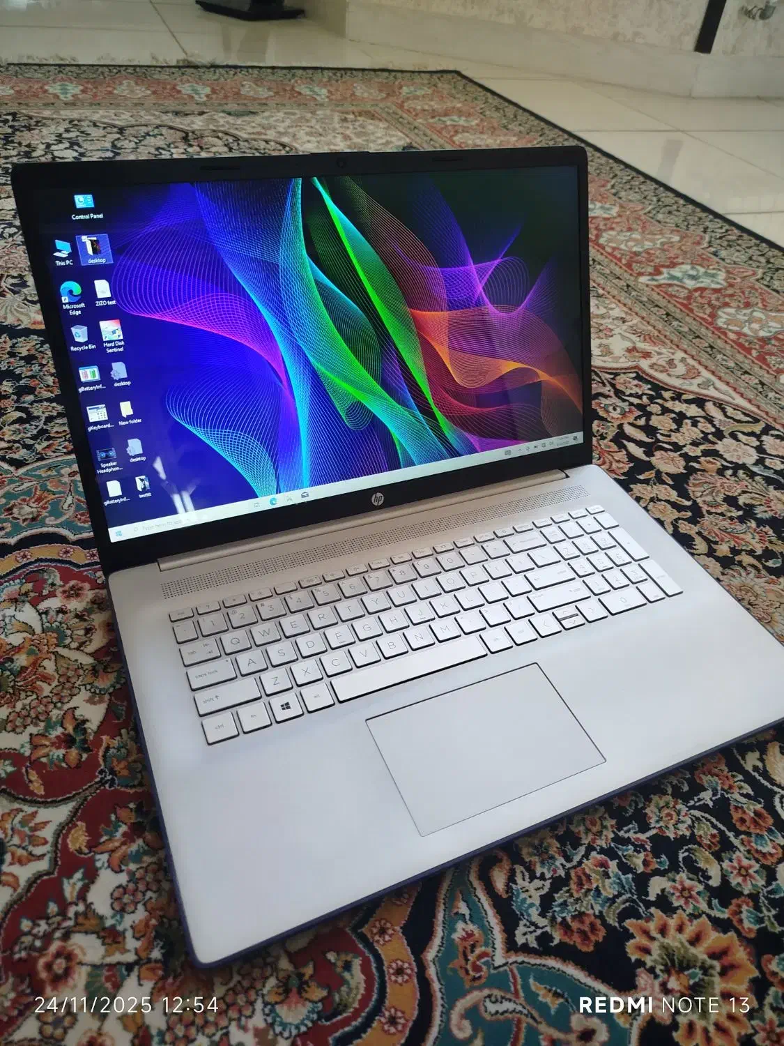 لپتاپ قدرتمندزیباHP/نسل 11/تاچ لمسی/17اینچ full hd|رایانه همراه|شیراز, تحویلی|دیوار