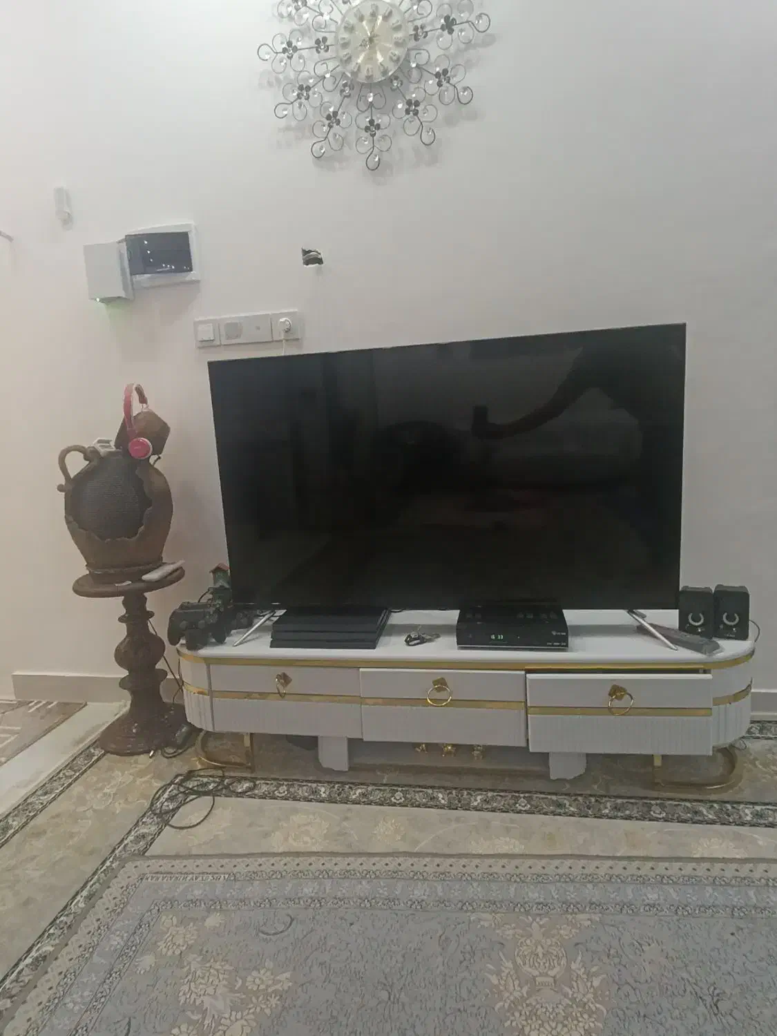 تلویزیون 55 اینج فول فول ناسیونال اصل|تلویزیون و پروژکتور|کرمانشاه, |دیوار