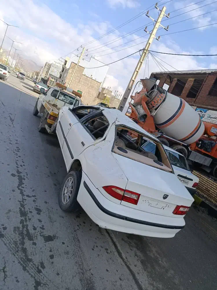 سمند تصادفی ۹۱ ای اف ۷|خودرو سواری و وانت|سنندج, |دیوار