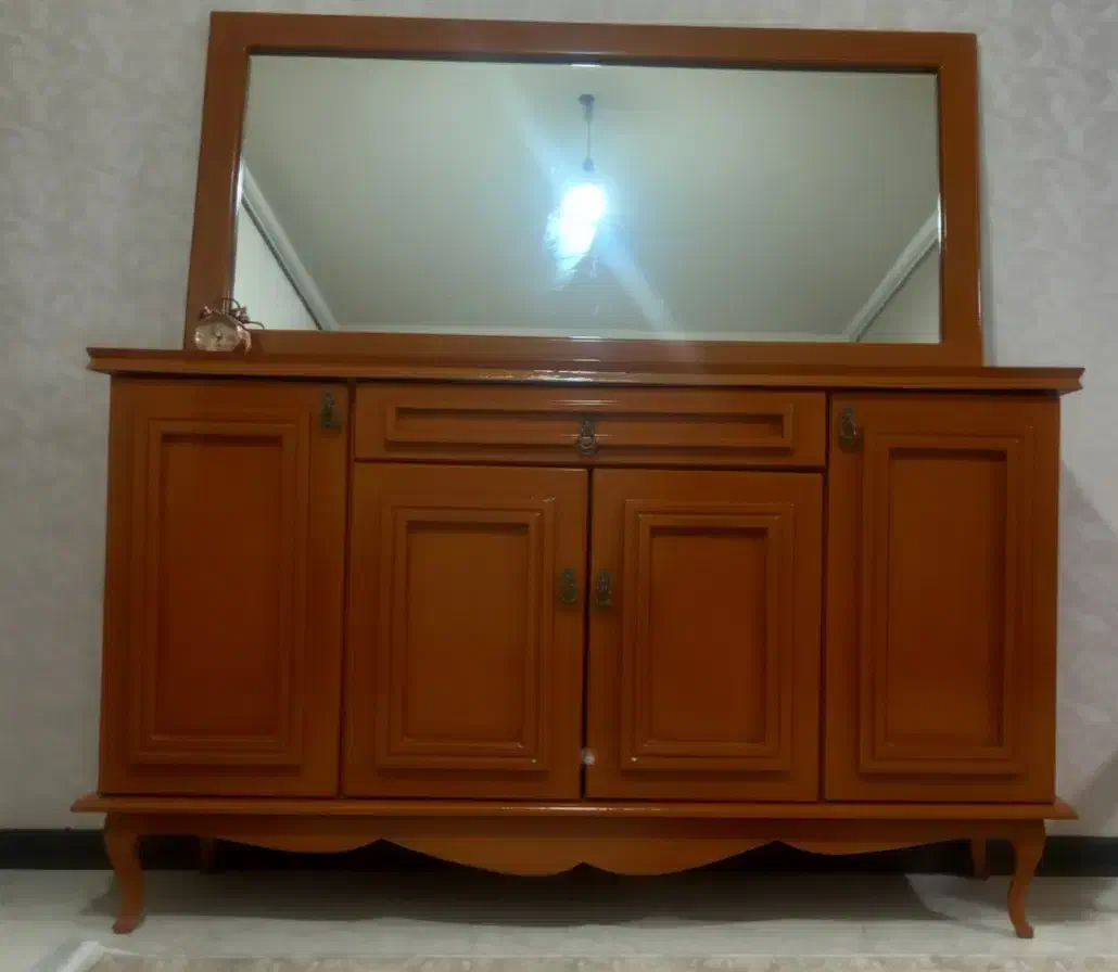 آینه کنسول و میز تی وی مدل کلاسیک|بوفه، ویترین، کنسول|اراک, |دیوار