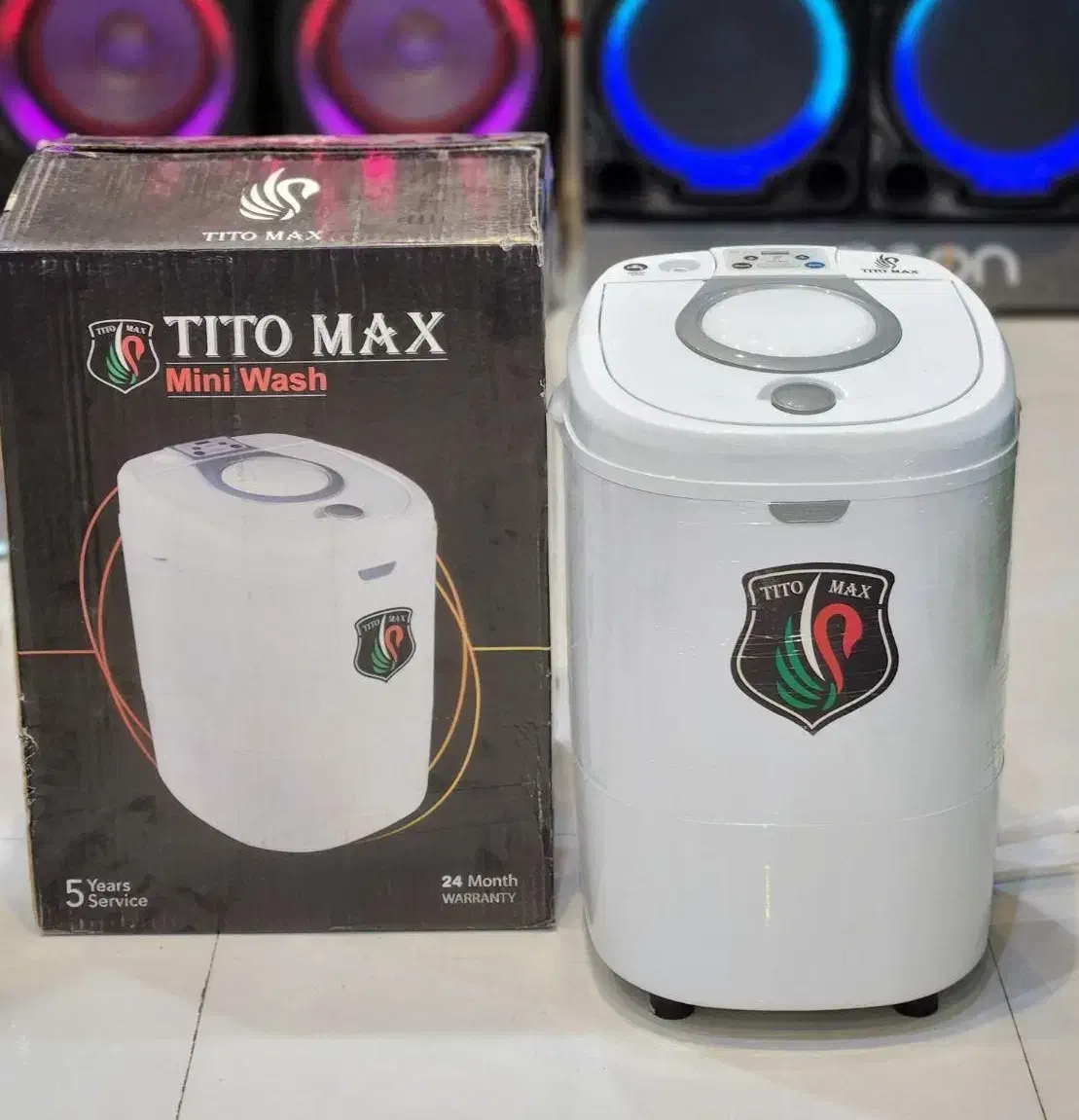 مینی واش تیتومکس 3،5کیلو لباسشویی گارانتی کهنه شور|ماشین لباسشویی و خشک‌کن لباس|مشهد, طلاب|دیوار
