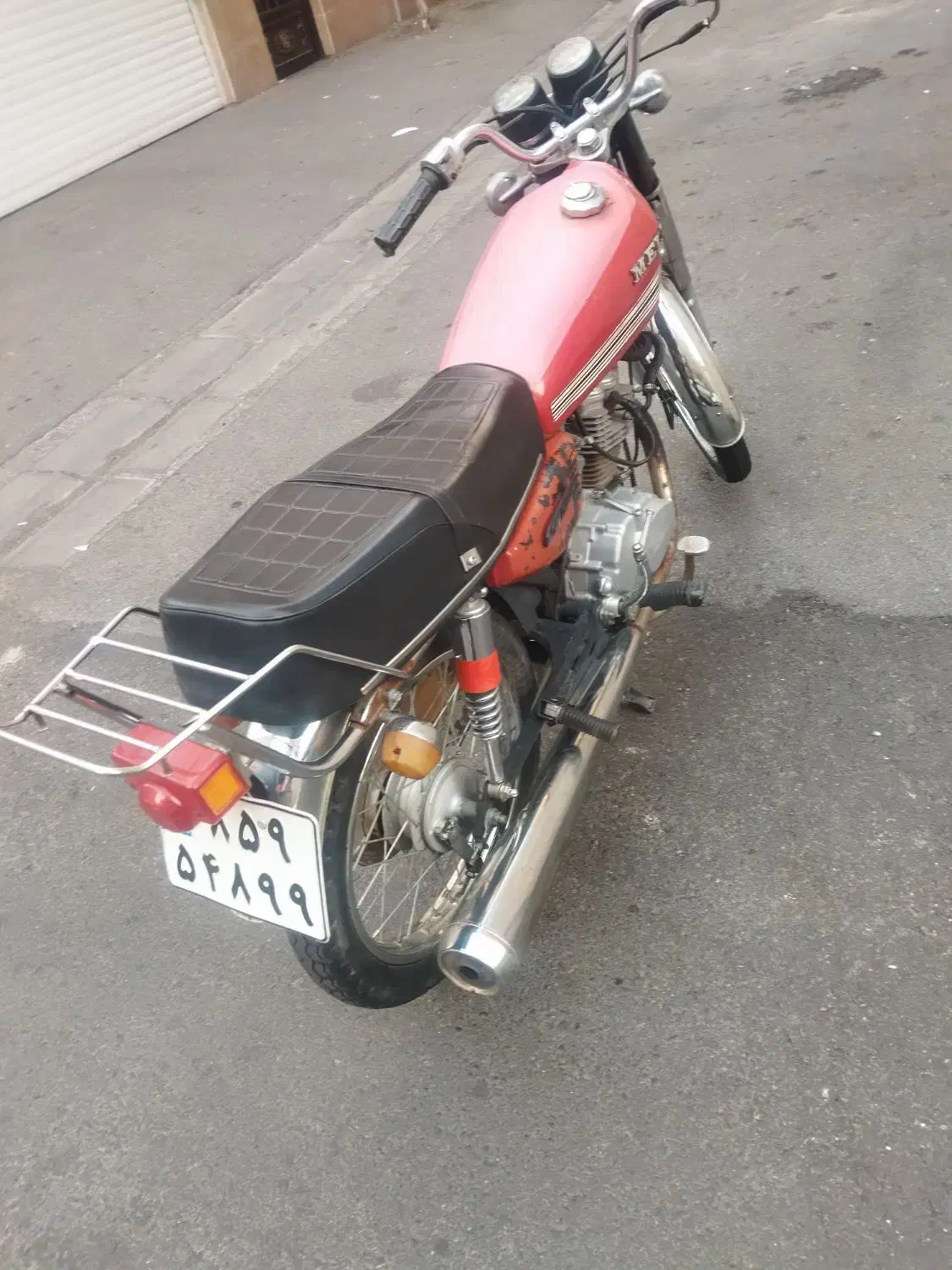 موتورهنداCG|موتورسیکلت|پرند, فاز ۶|دیوار