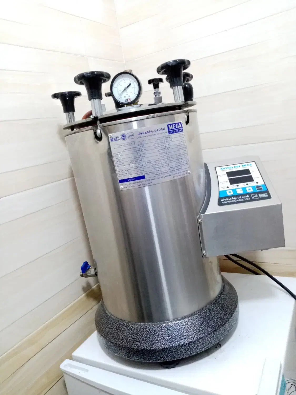 اتوکلاو آزمایشگاهی 10لیتری کاوش|پزشکی|بابل, |دیوار