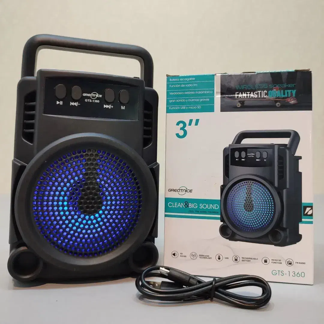 اسپیکر بلوتوثی گریت نایس GTS-1360 (درب منزل)|پخشکننده همراه|تبریز, |دیوار