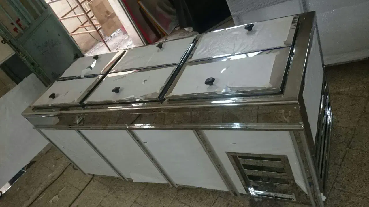 فریزر طرح قدیم استیل|فروشگاه و مغازه|ارومیه, |دیوار