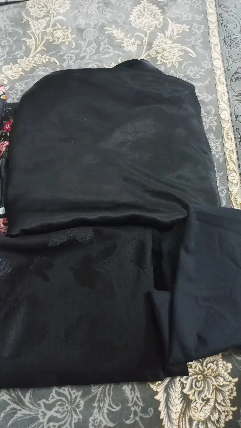 چادر مشکی براق سالم نو نو|لباس|کاشمر, |دیوار