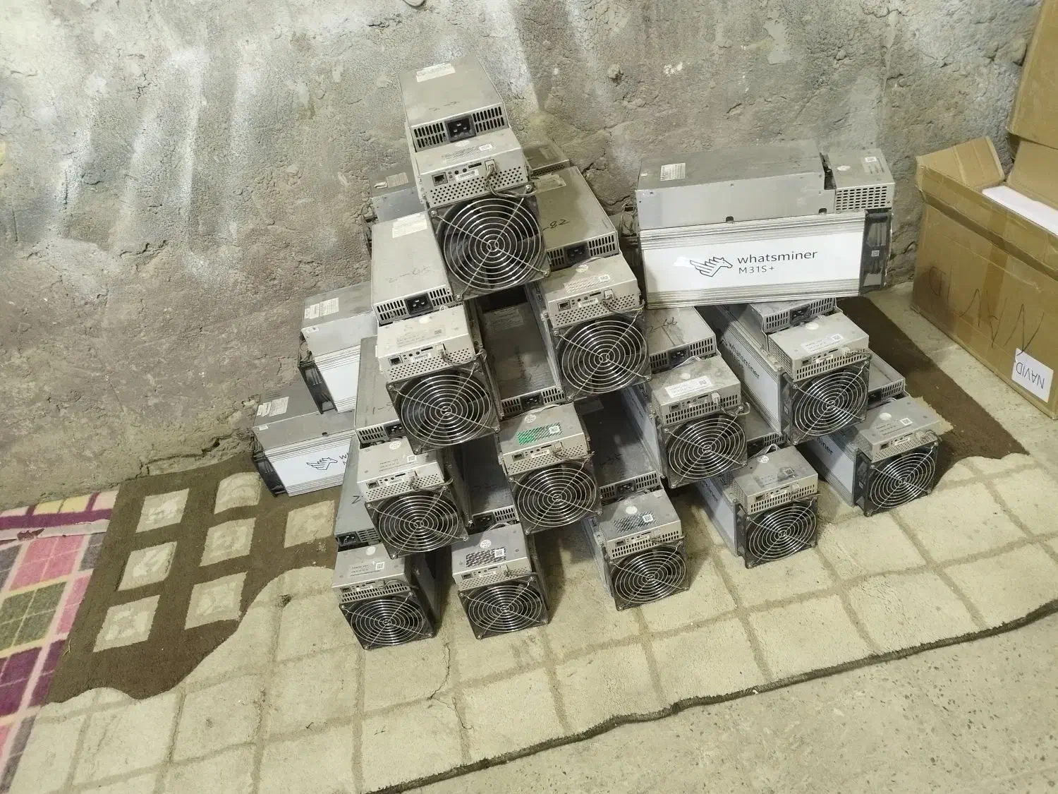 ماینر ۸۴ m31 s + قیمت ۳۲۵ ملیون ریال|قطعات و لوازم جانبی رایانه|اهواز, سیاحی(سه راه خرمشهر)|دیوار