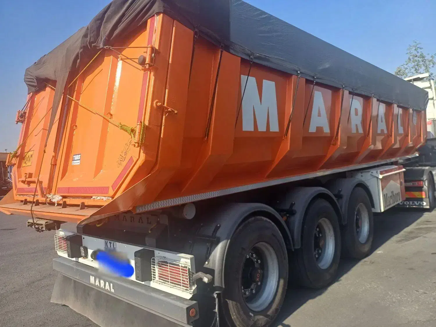 تریلی کمپرسی مارال|خودرو سنگین|تهران, گمرک|دیوار