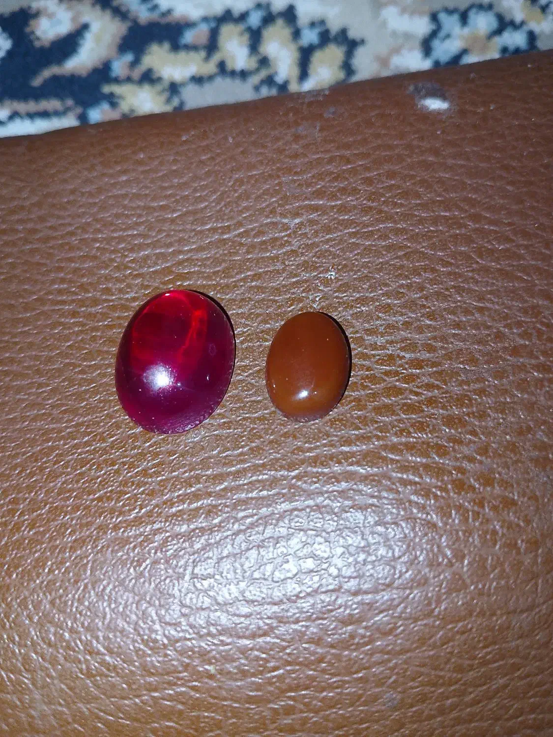 دوعدد نگین انگشتر یاقوت سرخ|جواهرات|ایرانشهر, |دیوار