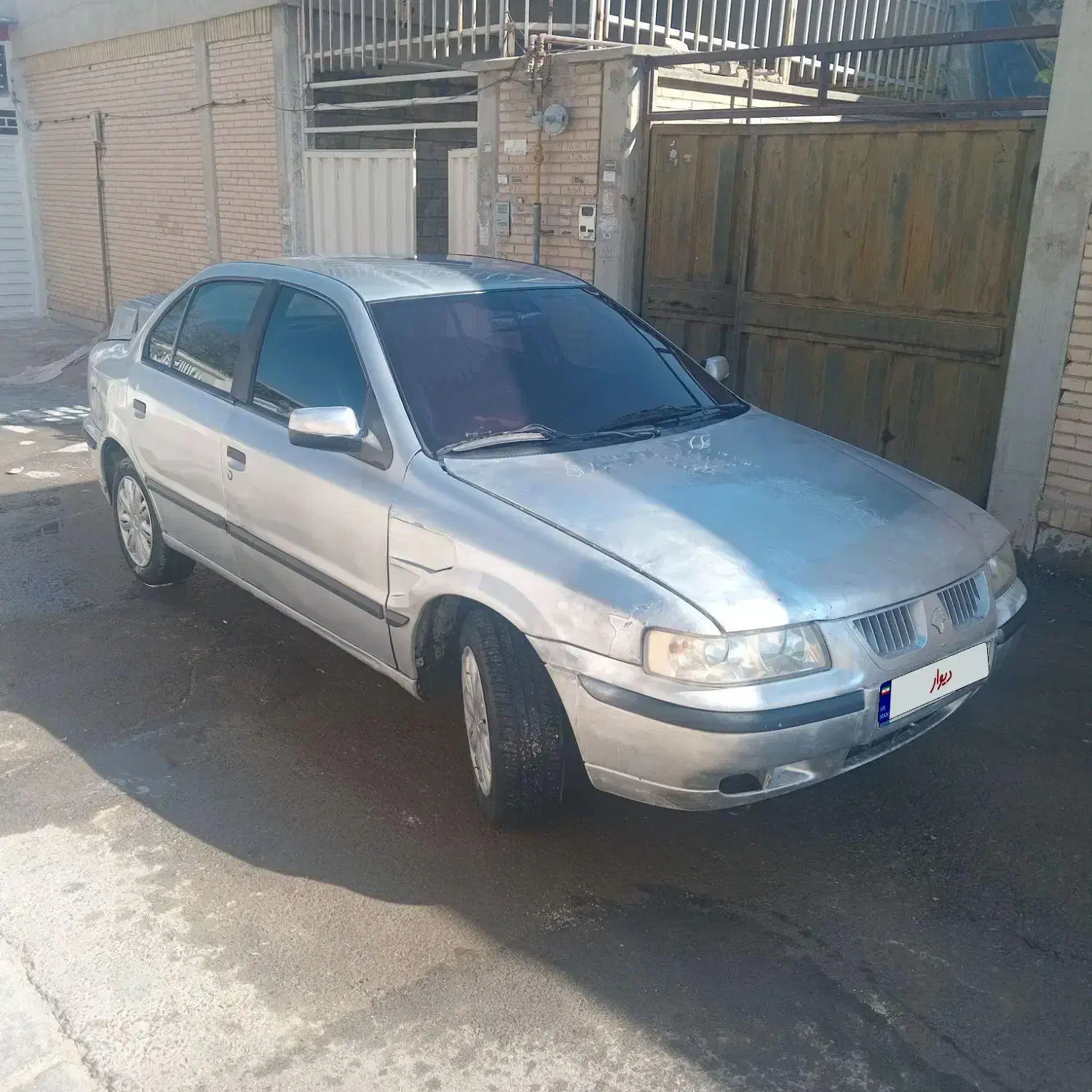 سمند نقره ای ۸۲|خودرو سواری و وانت|فولادشهر, مسکن مهر فولادشهر|دیوار