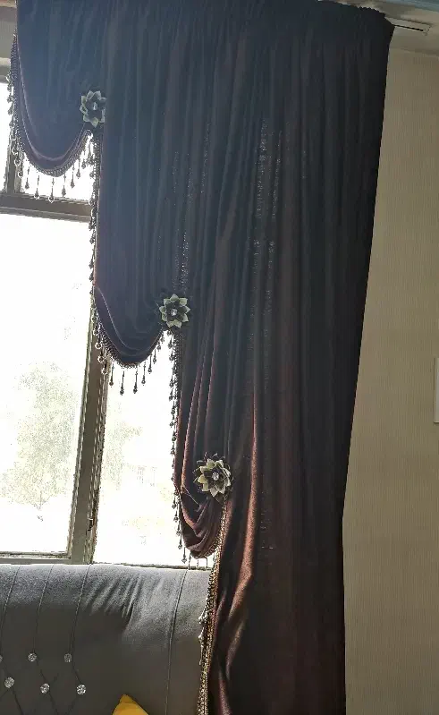 والان پرده یه عدد|پرده، رانر، رومیزی|اسلامشهر, شهرک واوان|دیوار