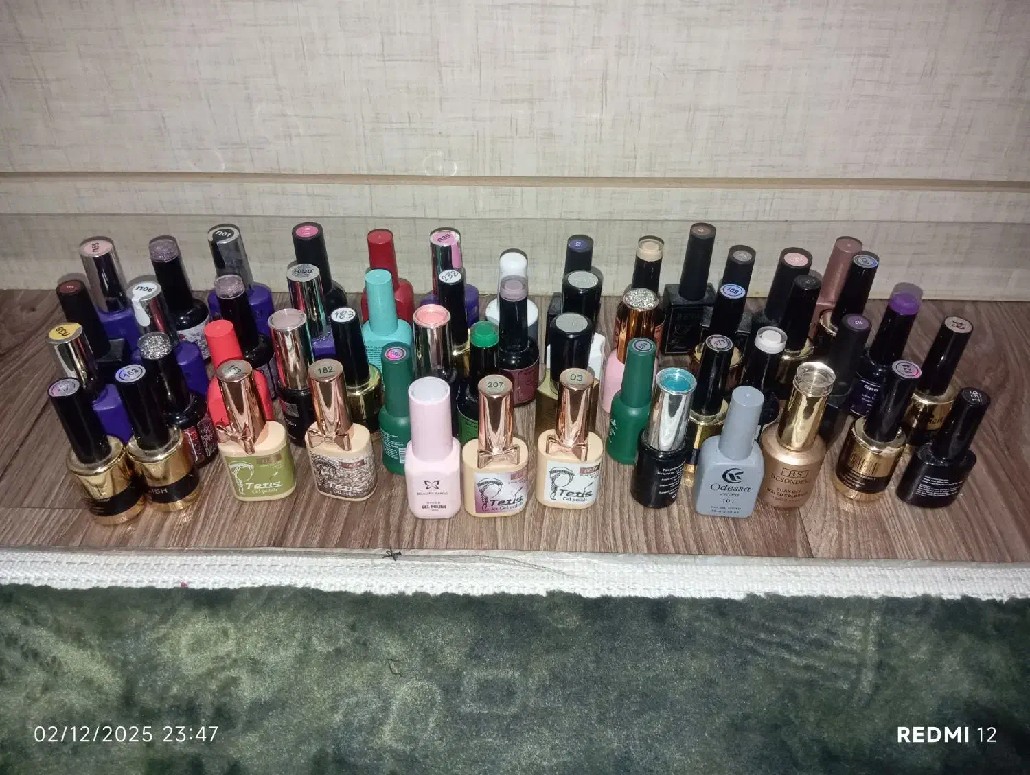 وسایل طراحی ناخن با 52 لاک  ژل|آرایشی، بهداشتی، درمانی|ری, حمزه‌آباد|دیوار