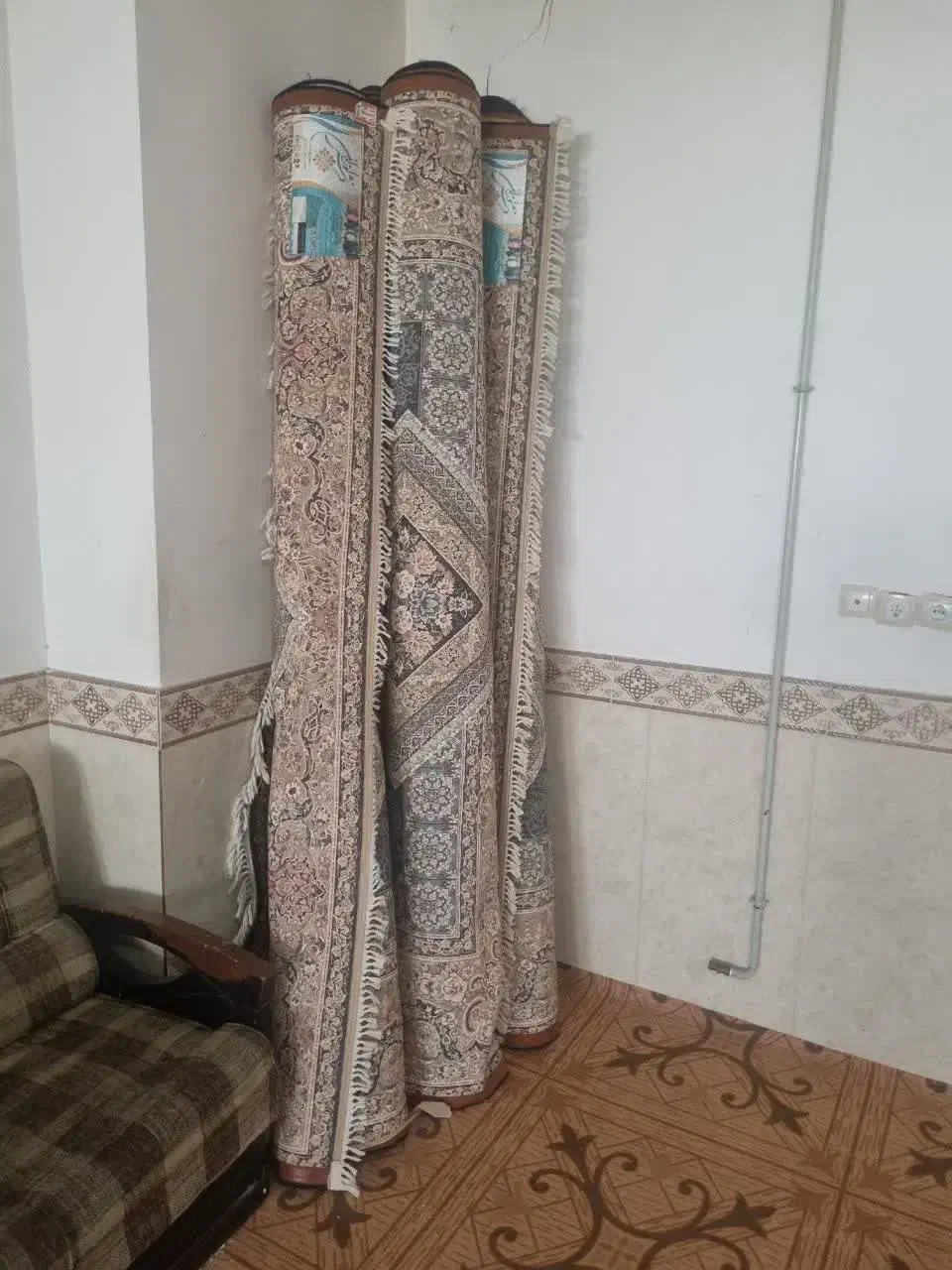 سلام شش عدد فرش ۹متری در حد نو قیمت ۸۵میلیون|فرش|زنجان, |دیوار