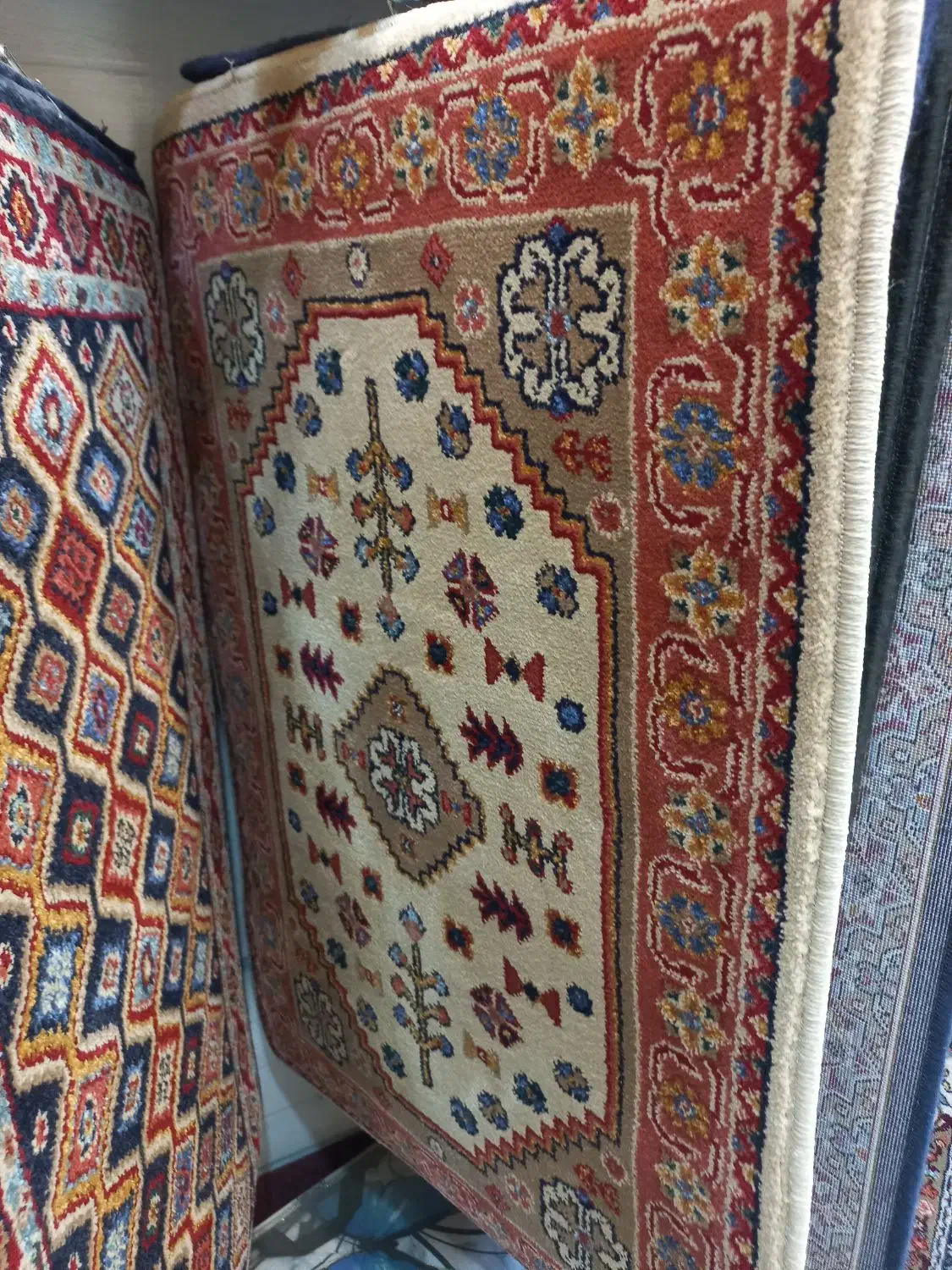 عنواع قالیچه پادری روتختی|پادری|میانه, |دیوار