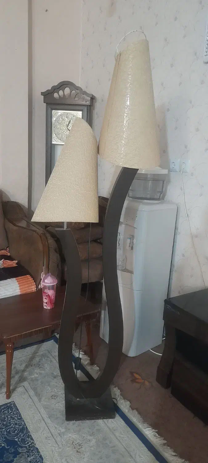 آباژور دوچراغه ایستاده ۹۰۰|چراغ خواب و آباژور|بندر ماهشهر, |دیوار