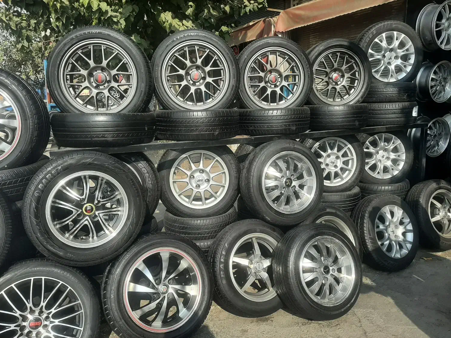 رینگ و لاستیک اسپرت (مجتبی)|قطعات یدکی و لوازم جانبی|صباشهر, |دیوار