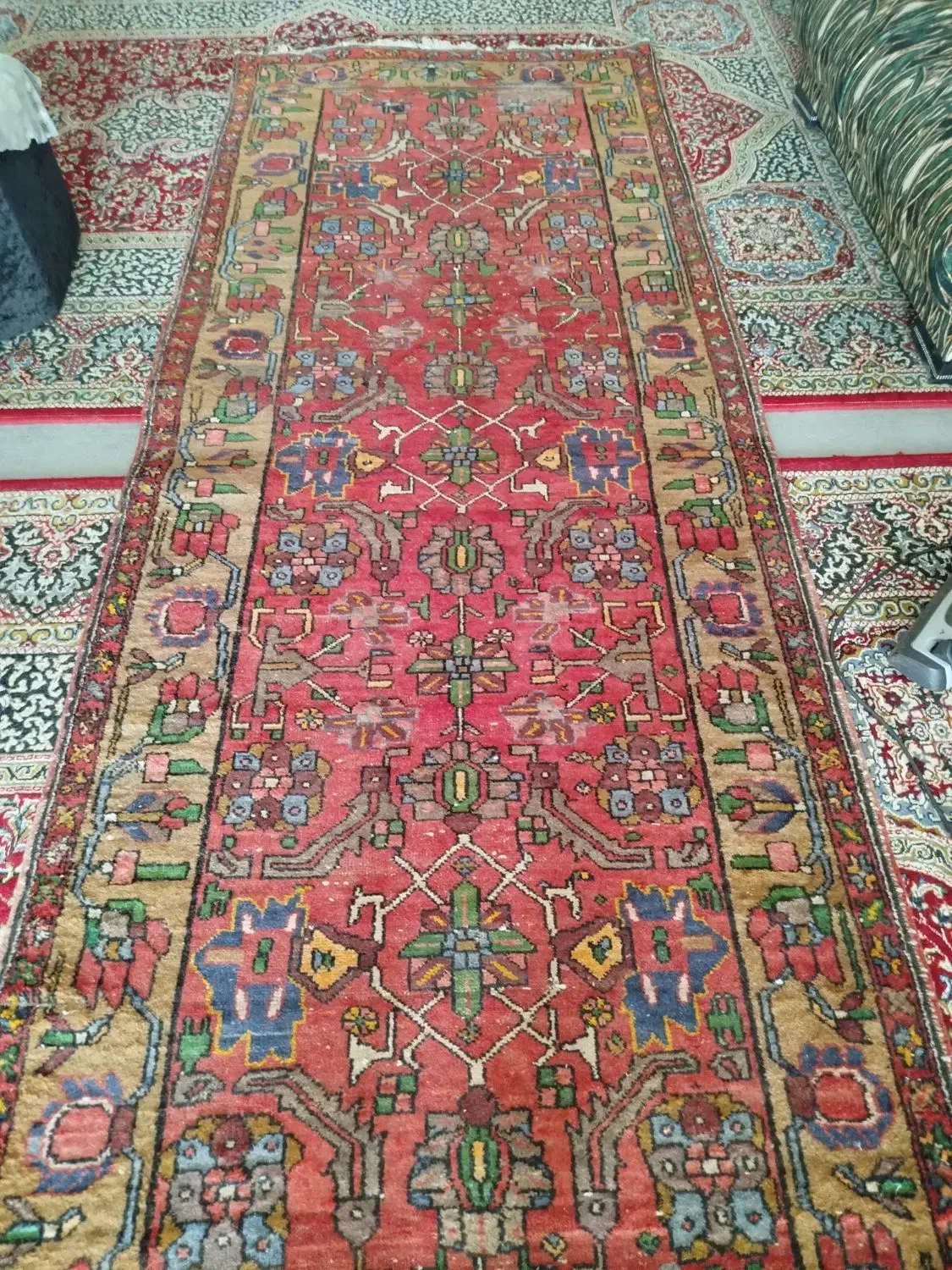 کناره دستبافت قدیمی|فرش|سلماس, |دیوار