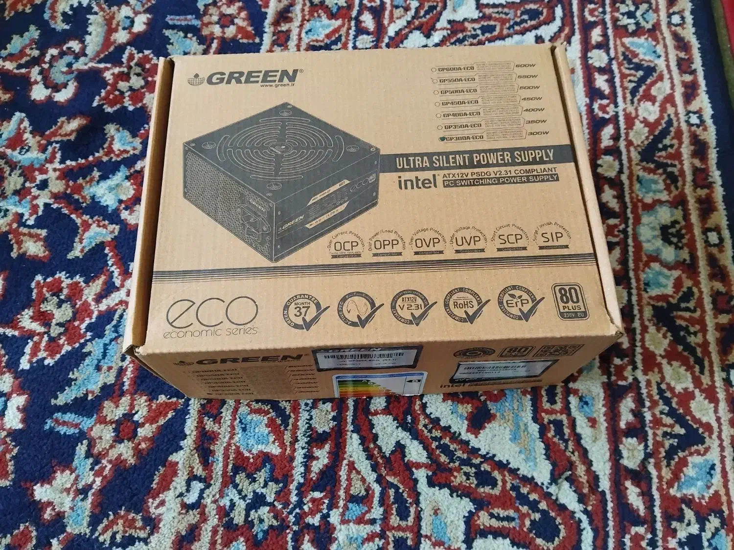 پاور گرین GP300A ECO R3.1 نو با گارانتی|قطعات و لوازم جانبی رایانه|رشت, شهرک آیت الله منتظری|دیوار