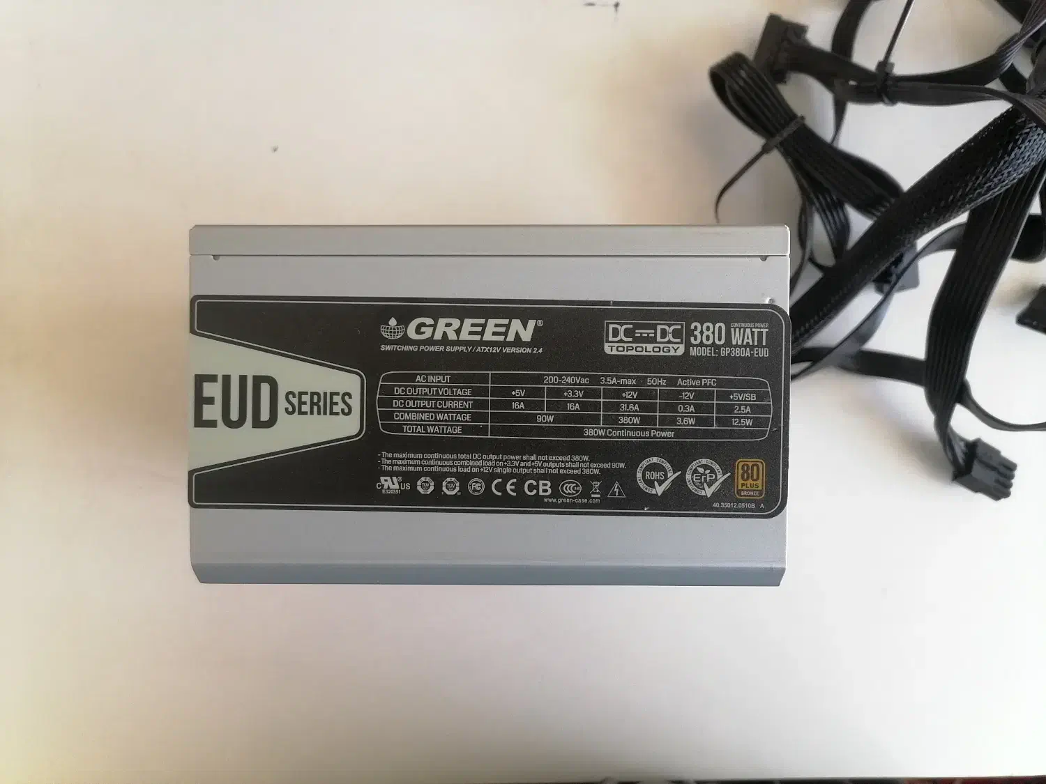 سی پی یو i5 6400 و پاور Green 380 EUD|قطعات و لوازم جانبی رایانه|شهریار, شهریار|دیوار