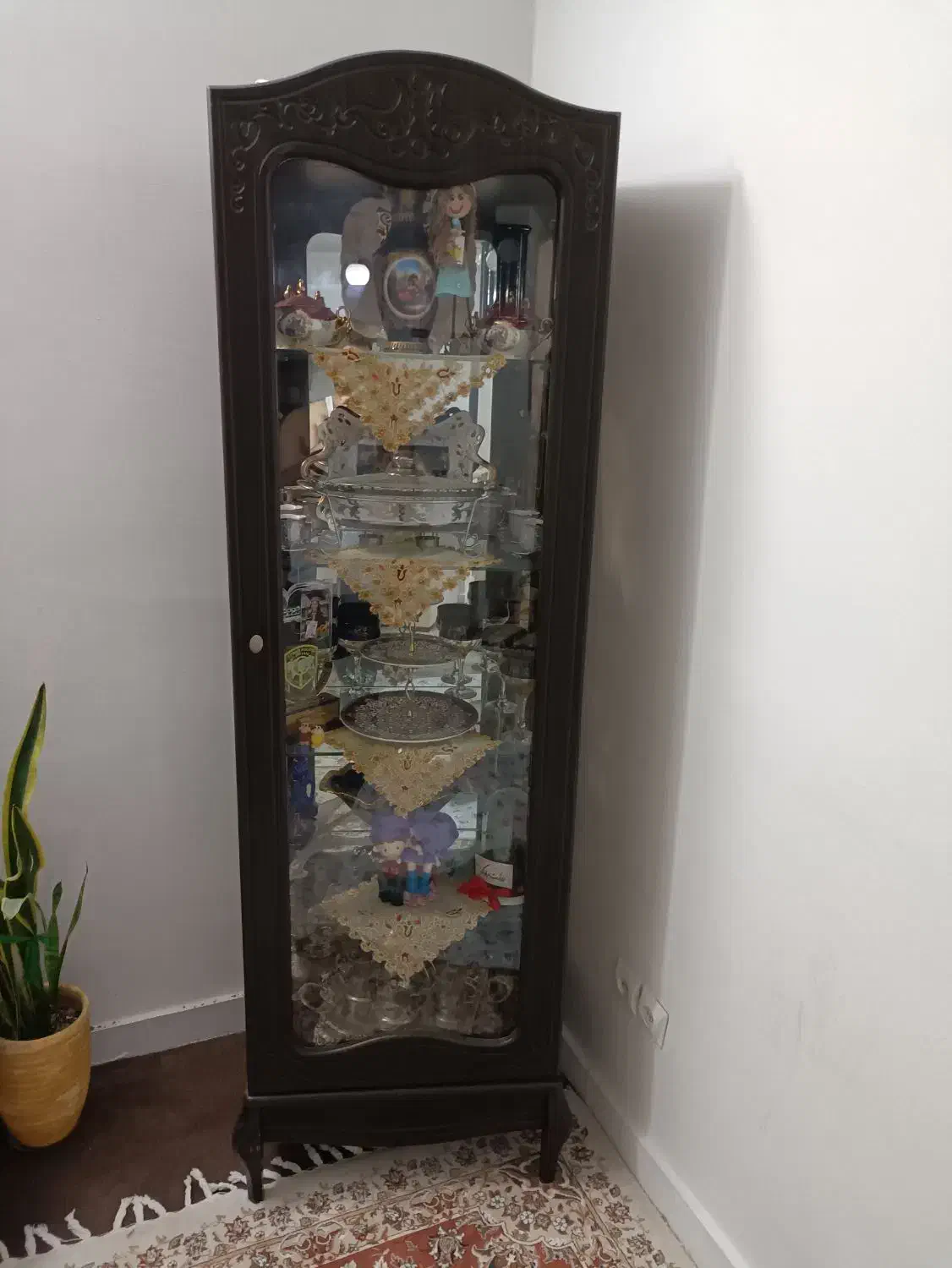 ویترین چوبی|بوفه، ویترین، کنسول|تهران, دهکده المپیک|دیوار