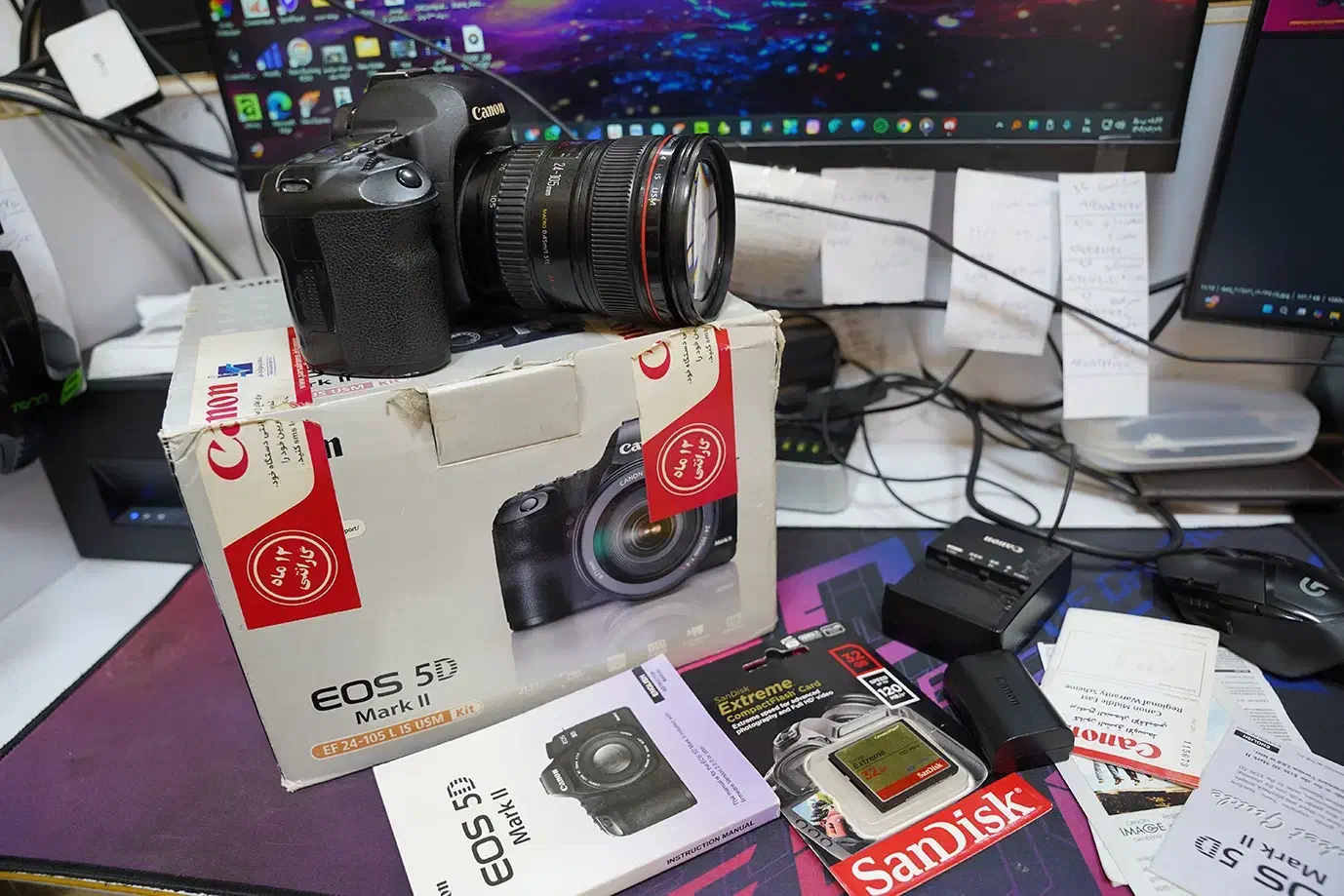 Canon 5D Mark II with 24-105mm|دوربین عکاسی و فیلم‌برداری|نسیم‌شهر, |دیوار