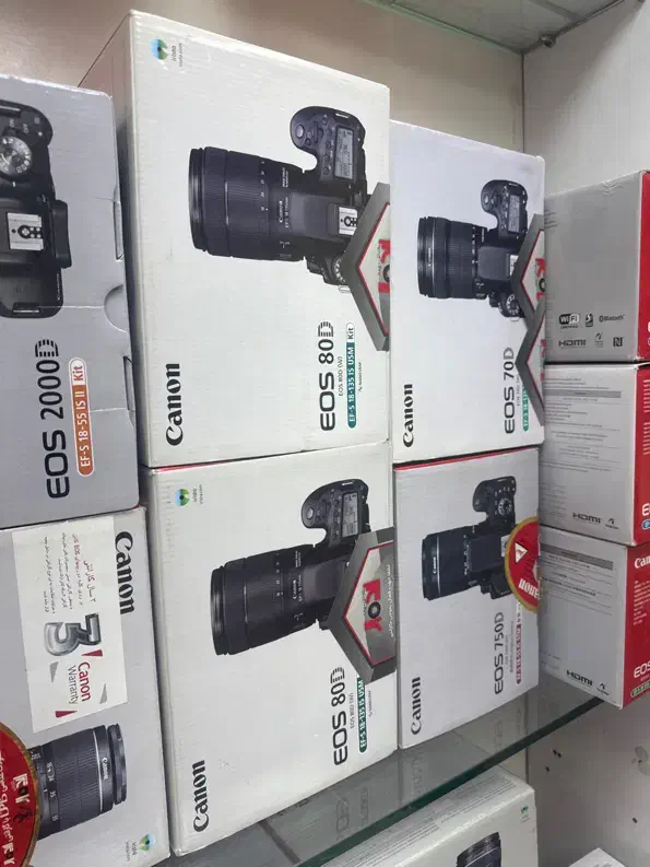 دوربین اکبند Canon 80d 18-135|دوربین عکاسی و فیلم‌برداری|تهران, جمهوری|دیوار