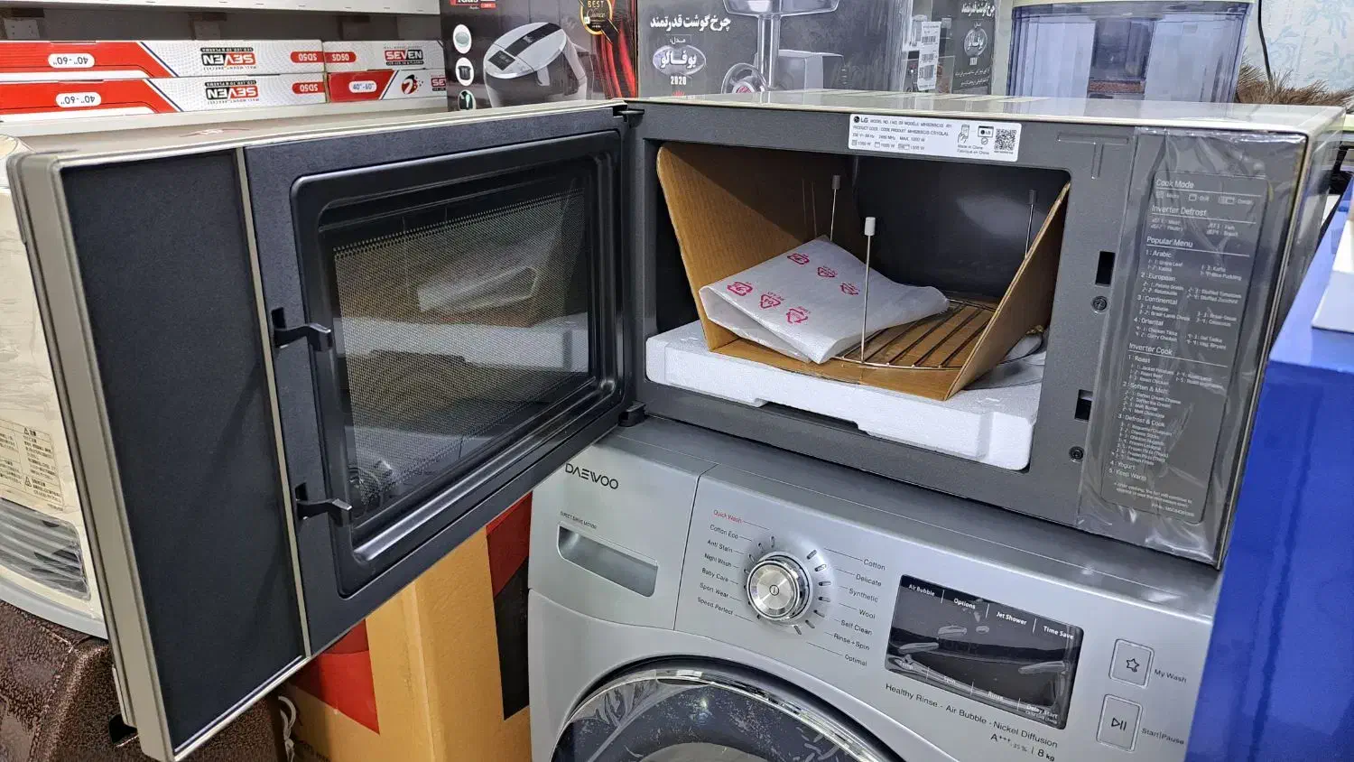 مایکروفر الجی|اجاق گاز و لوازم برقی پخت‌وپز|مشهد, کوی المهدی|دیوار