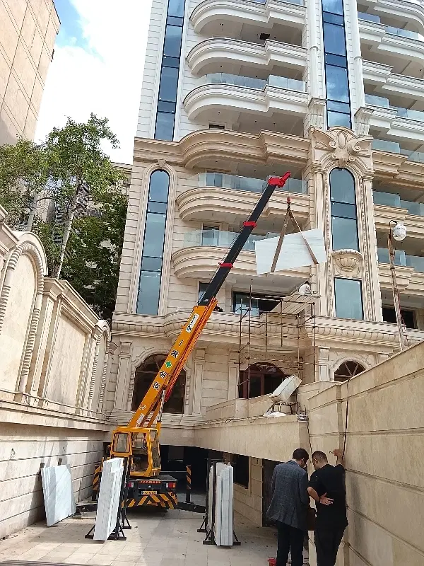 اجاره وخدمات جرثقیل7تن دکل بلند و دارای سبد|خدمات حمل و نقل|تهران, ابوذر|دیوار