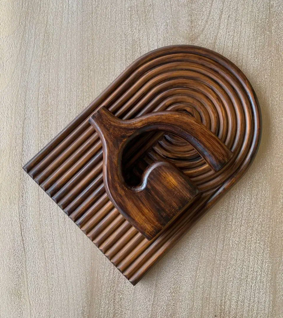 گلدان عصایی سنگی / طرح‌چوب ۱۵۰ت|مجسمه، تندیس، ماکت|سورک, |دیوار