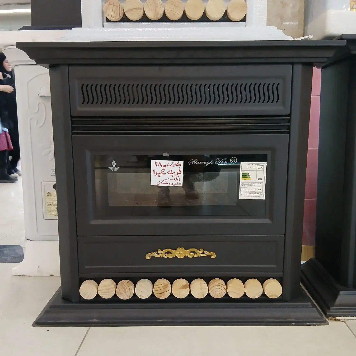 بخاری گازی شومینه شارق توس هیوا 25000و28000گارانتی|بخاری، هیتر، شومینه|مشهد, طلاب|دیوار