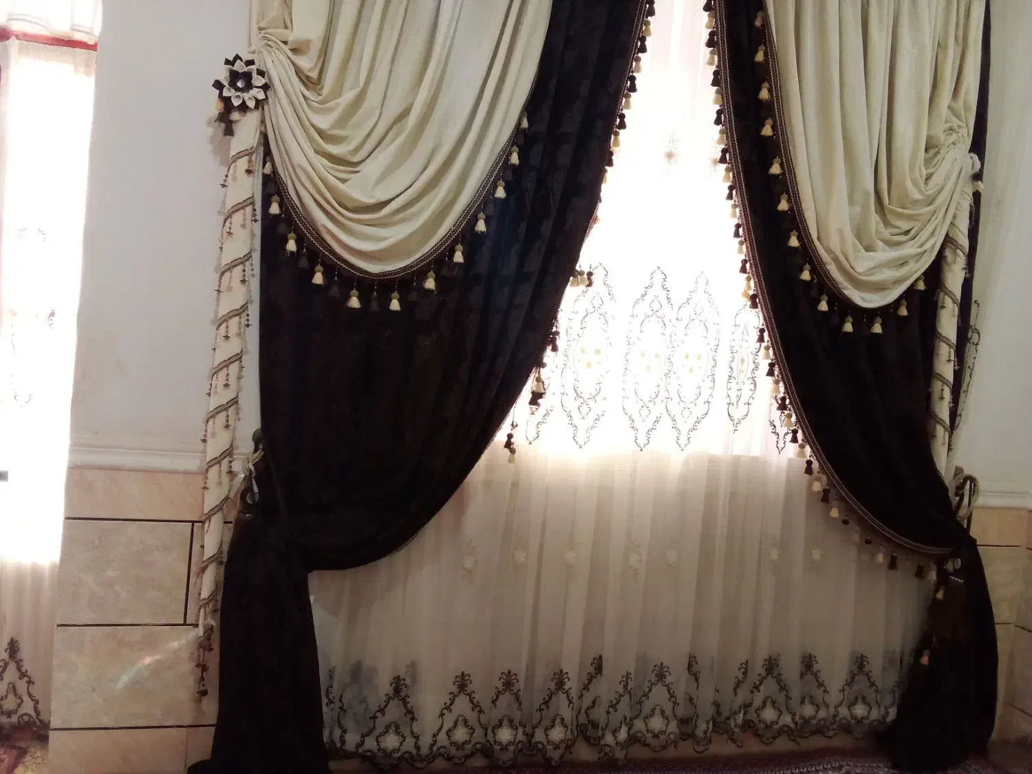 پرده پذیرایی|پرده، رانر، رومیزی|هندیجان, |دیوار