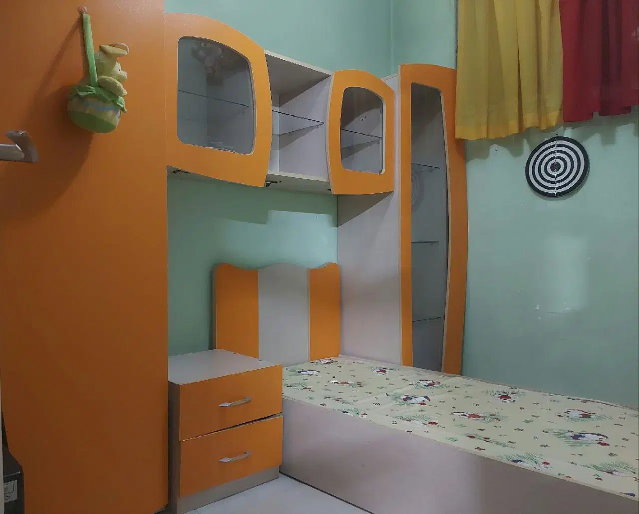سرویس خواب کامل بچه|تخت و سرویس خواب|مشهد, فرهنگیان (شهرک غرب)|دیوار
