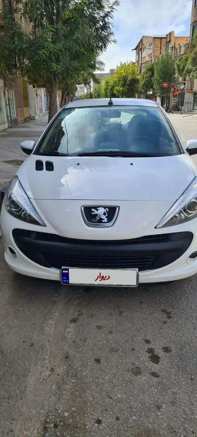 پژو۲۰۷ مدل۴۰۲ سقف فلزفرمان برقی|خودرو سواری و وانت|کبودرآهنگ, |دیوار