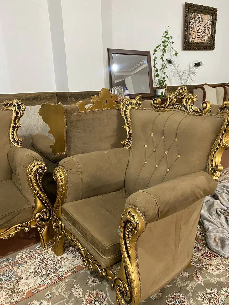 مبل|مبلمان خانگی و میز عسلی|ابهر, |دیوار