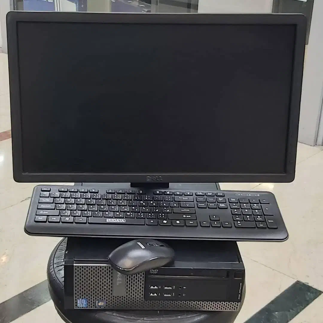 مینی کیس+مانیتور+کیبورد+ماوس Dell HP Lenovo|رایانه رومیزی|تهران, جردن|دیوار