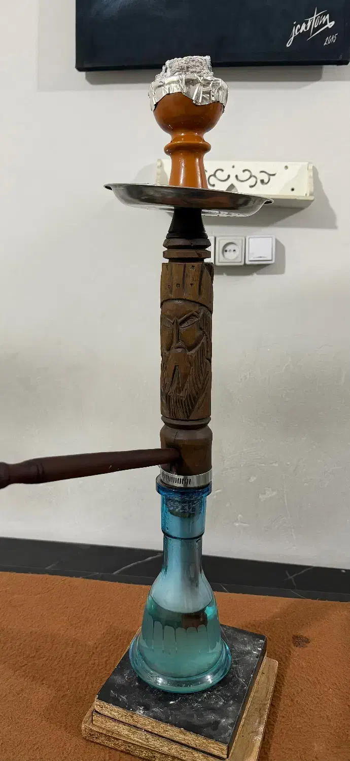 قلیان سرخه دار ۲۰ساله سیب|صنایع دستی و سایر لوازم تزئینی|گرگان, |دیوار