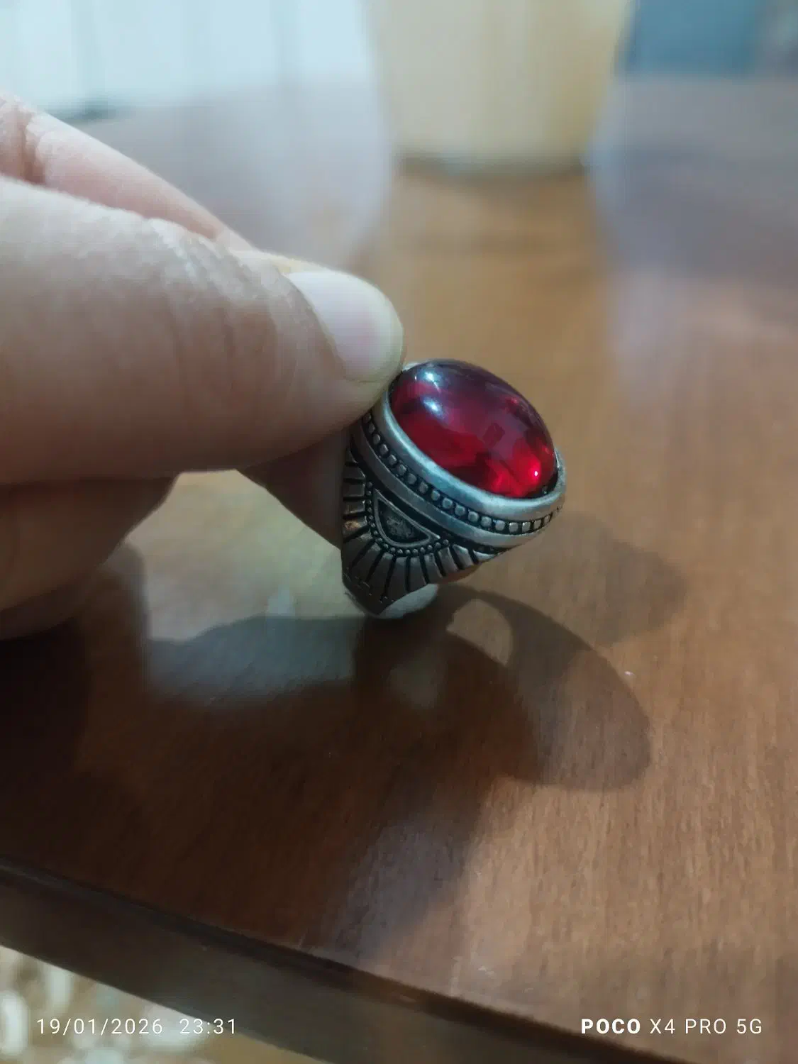 انگشتر یاقوت نقره|جواهرات|فردیس, شهرک سپاه|دیوار