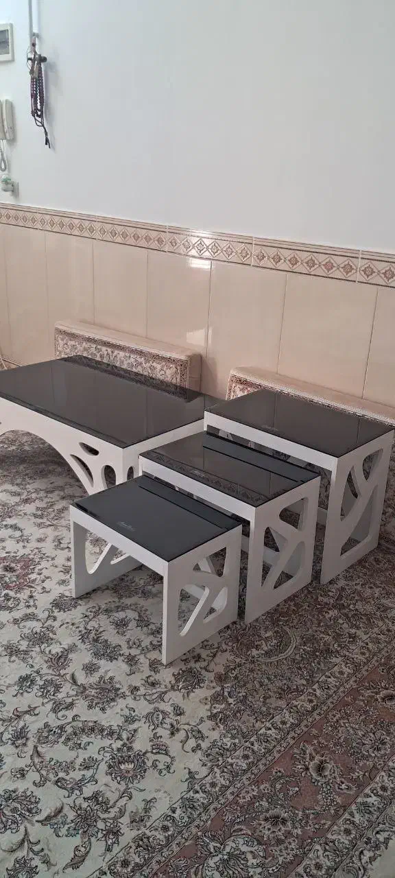 میز عسلی و ساعت ایستاده|مبلمان خانگی و میز عسلی|روانسر, |دیوار