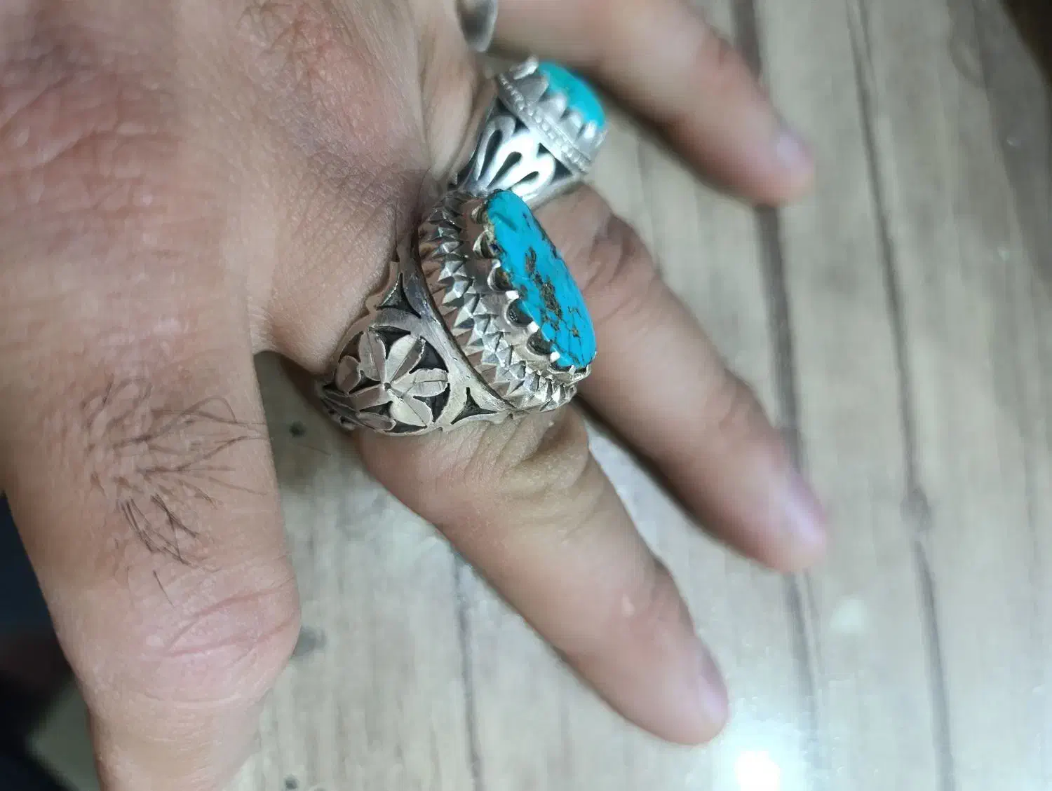 انگشتر فیروزه|جواهرات|پیشوا, |دیوار