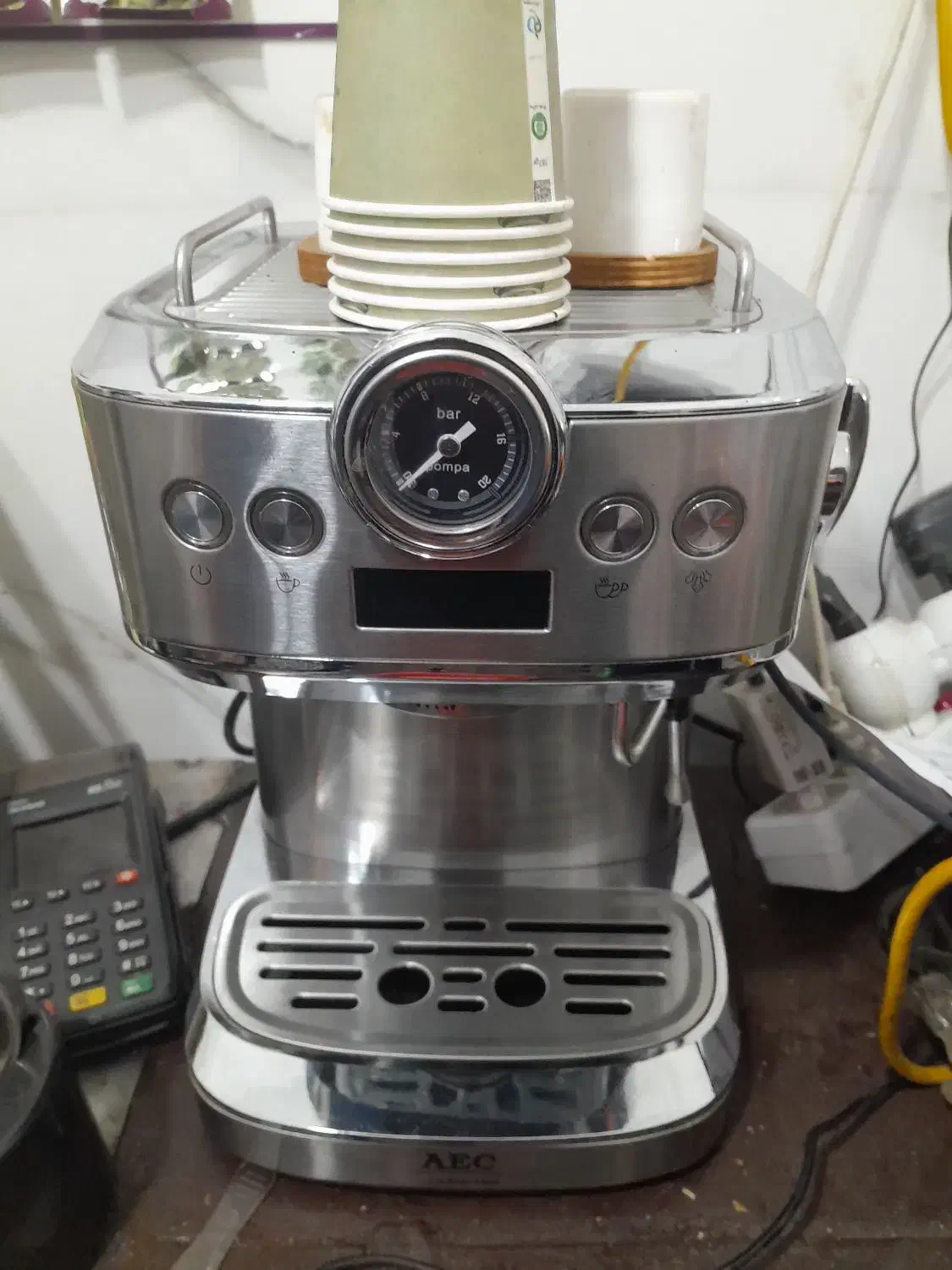 قهوه ساز نیمه صنعتی|سماور، چای‌ساز، قهوه‌ساز|باغستان, |دیوار