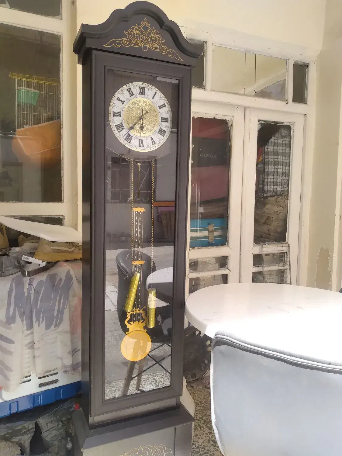 ساعتی چوبی ایستاده شیک و چراغ خواب 3 بعدی شیک|ساعت دیواری و تزئینی|شهرکرد, |دیوار