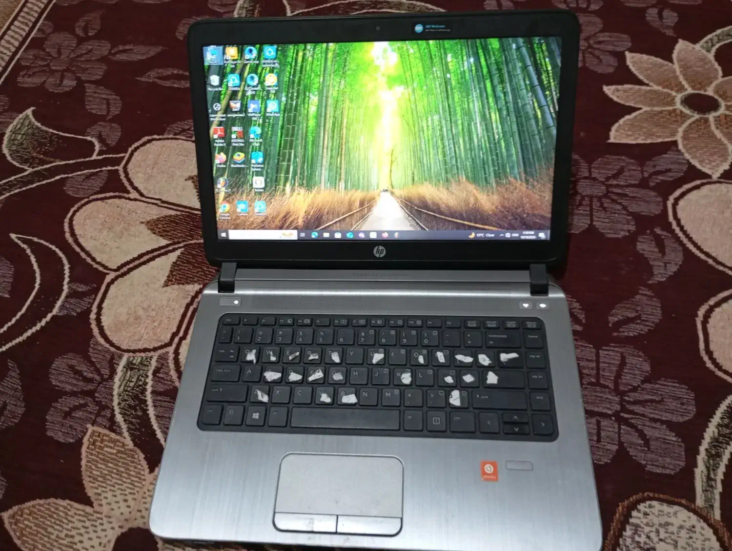 لپ تاب hp|رایانه همراه|بم, |دیوار