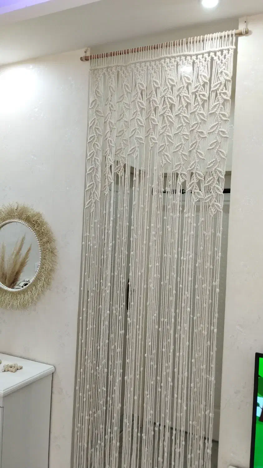 مکرومه بافی کار هنری دست ساز|صنایع دستی و سایر لوازم تزئینی|گلستان (تهران), |دیوار