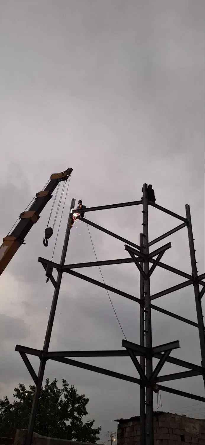 اجرای اسکلت فلز . سقف تیرچه . فونداسیون و شیروانی|خدمات پیشه و مهارت|نوبران, |دیوار