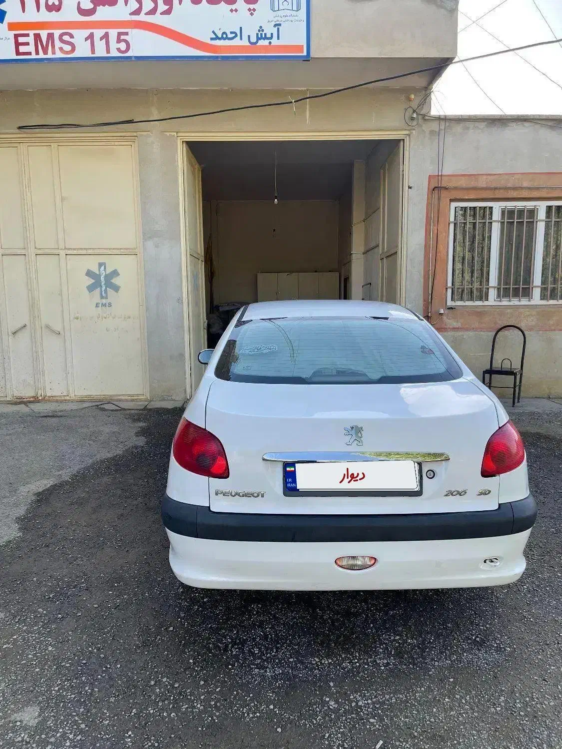 206 sd v8|خودرو سواری و وانت|آبش احمد, |دیوار