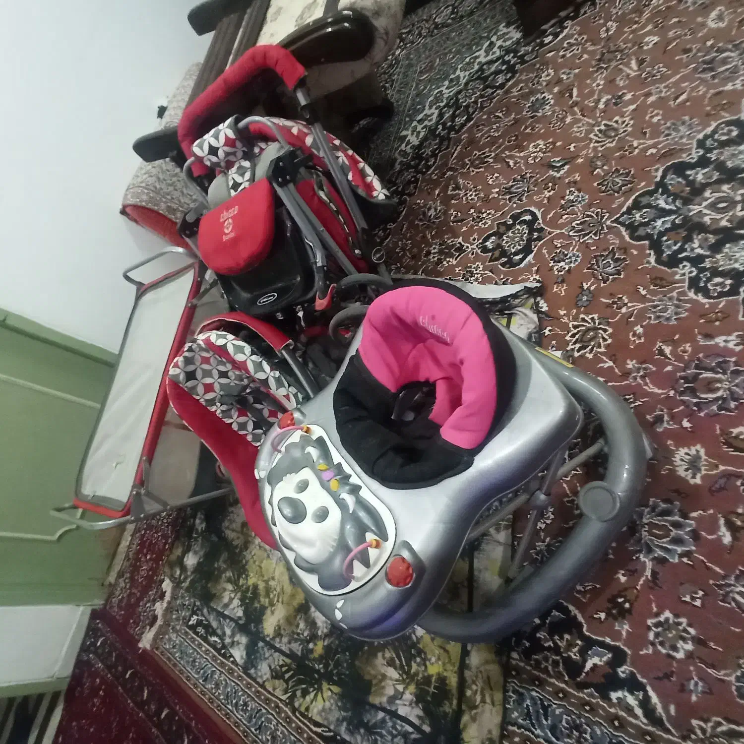 فروش ست کامل کالسکه و روروئک|اسباب و اثاث بچه|یزد, |دیوار